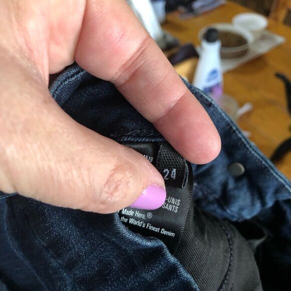 3x1 Channel High Rise Skinny Jeans Stanley Wash - 24 - Picture 11 of 14